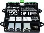 DR4088LN-OPTO 16-kanaals S88N terugmeldmodule met LocoNet