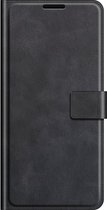 Deluxe Book Case - OnePlus Nord 2 Hoesje - Zwart