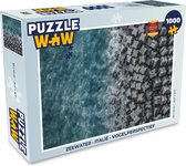 Puzzel Zeewater - Italië - Vogelperspectief - Legpuzzel - Puzzel 1000 stukjes volwassenen - Multicolor