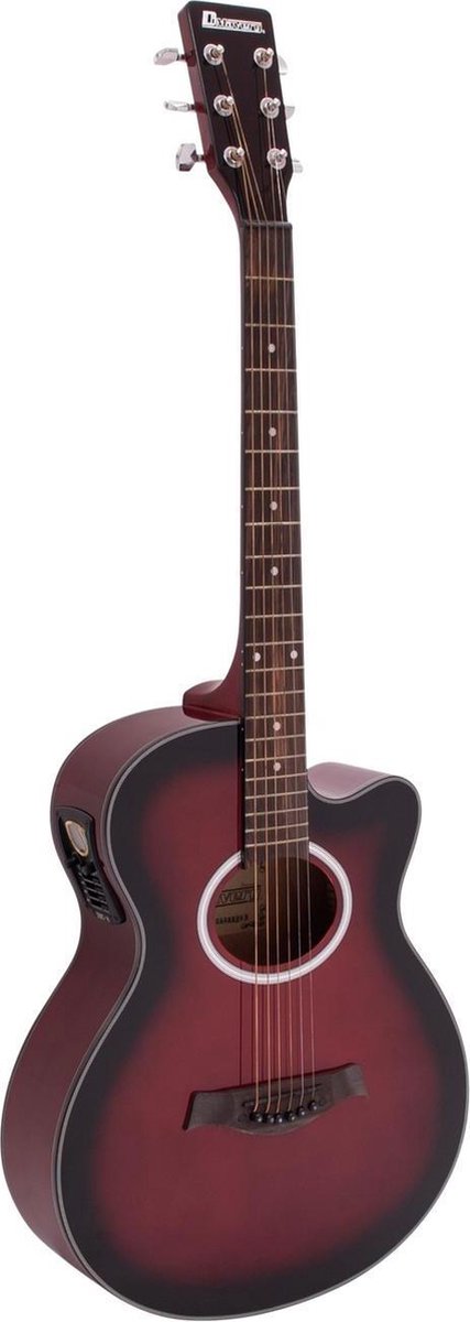 Dimavery - Gitaar - Volwassenen - AW-400 Western Redburst