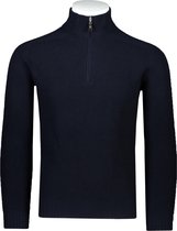 Gran Sasso  Trui Blauw Aansluitend - Maat XXL  - Heren - Herfst/Winter Collectie -