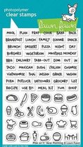 Plan On It: Meal Planning Clear Stamps (LF1928)