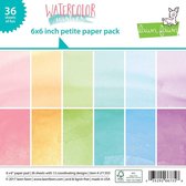 Watercolor Wishes 6x6 Inch Paper Pad (LF1355)