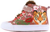 Go Bananas Tiger sneakers roze - Maat 29