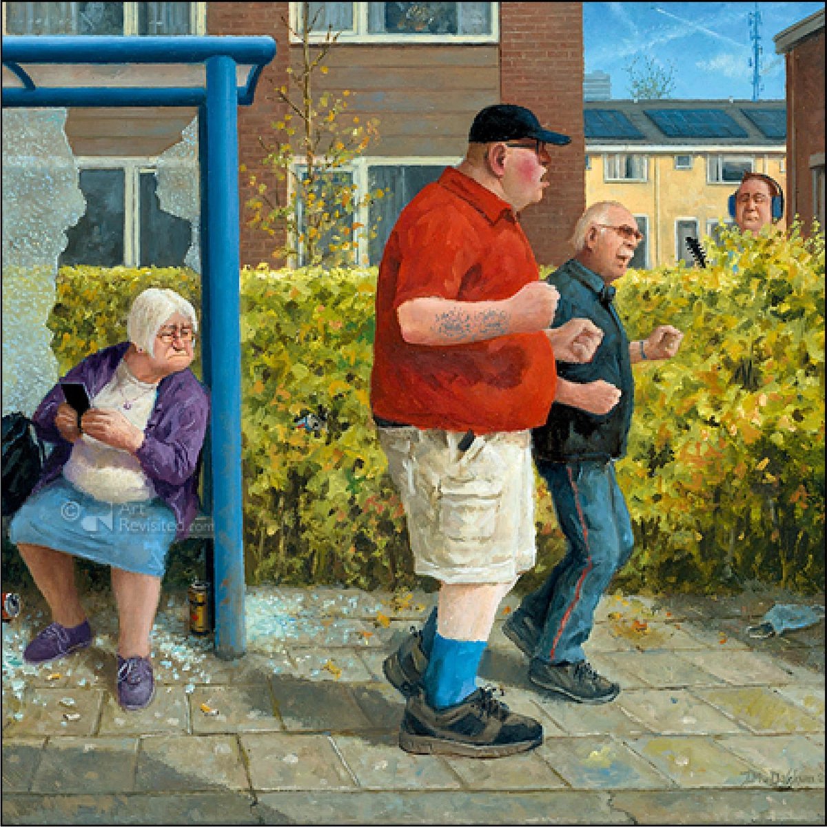 Kaart - Marius van Dokkum - Het straatje