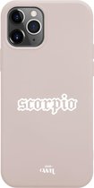 iPhone 12 Pro Max Case - Scorpio Beige - iPhone Zodiac Case