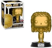 Funko Pop! Star Wars : Princess Leia #287 - Goud Golden Special Edition (Exclusive)