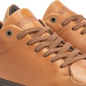 DenBroeck Wayne St. Leren herensneakers - Cognac Bruin Leer - Maat 46