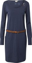 Ragwear jurk montana Donkerbruin-Xl (42)