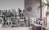 Dimex Manhattan Gray Vlies Fotobehang 225x250cm 3-banen