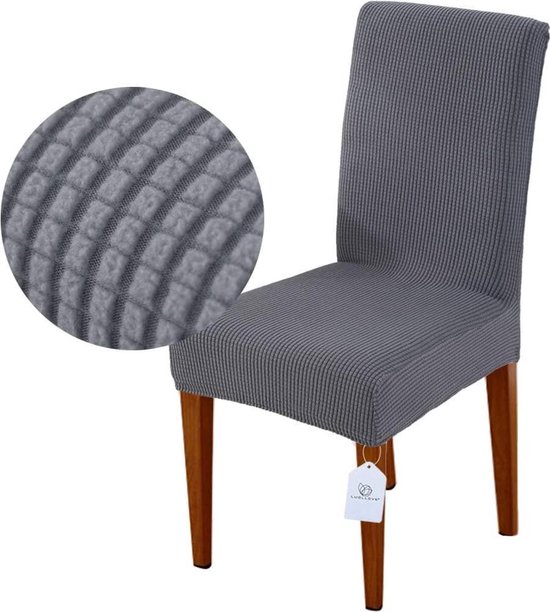 orgaan Maak een bed wazig Stoelhoezen Eetekamerstoelen - Stretch Chair Cover - Verwijderbaar en  Wasbaar (WK 02130) | bol.com