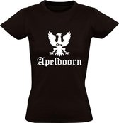 Apeldoorn Dames t-shirt | go ahead eagles | Zwart