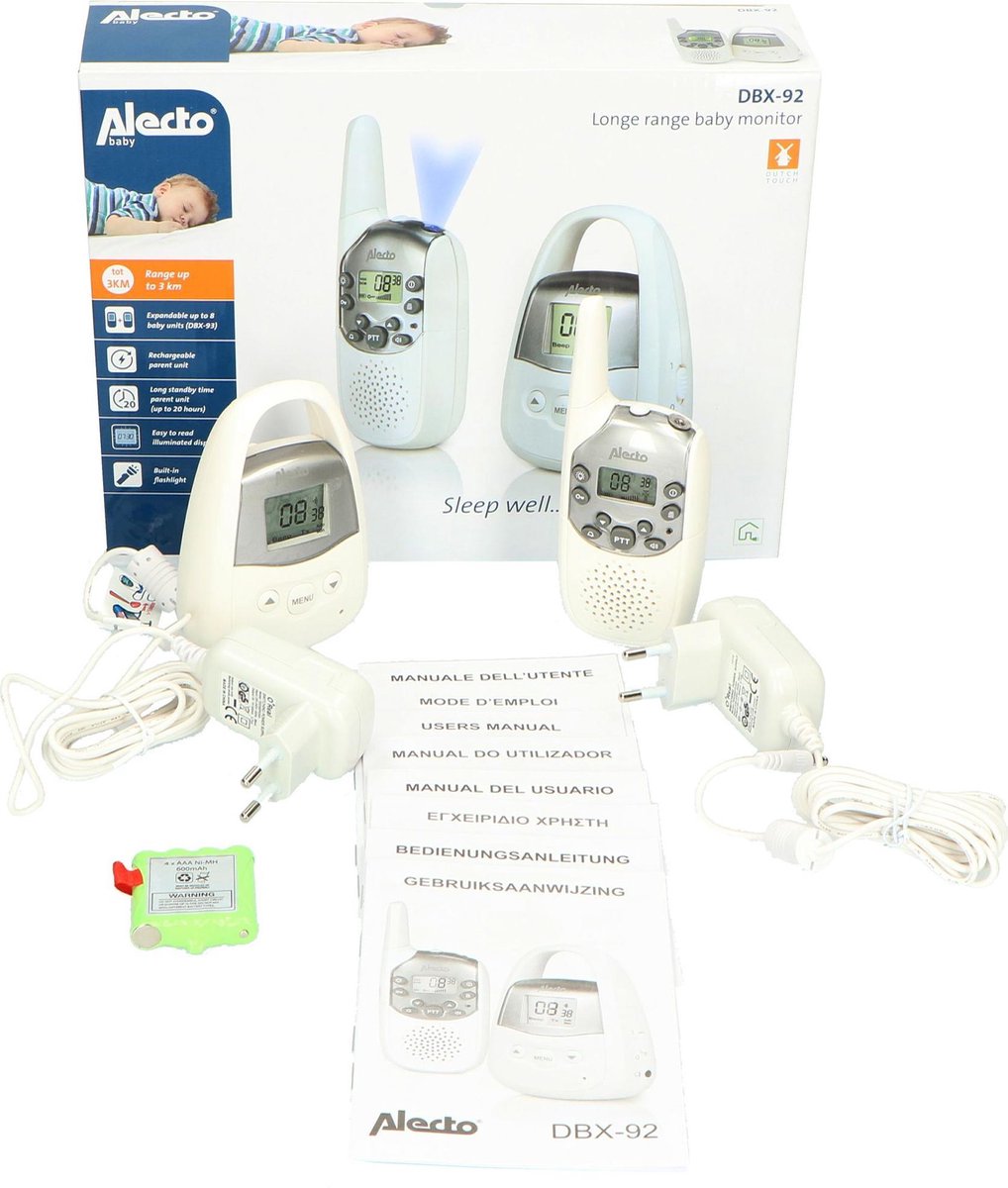 Alecto Baby DBX-92 Babyfoon met groot bereik | bol.com