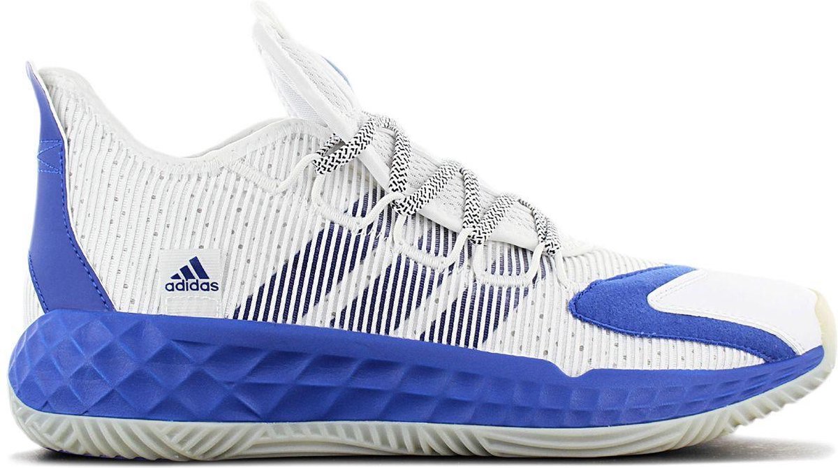 adidas PRO BOOST LOW - Heren Basketbalschoenen Sneakers Sport Schoenen Wit  Blauw... | bol
