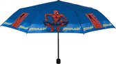paraplu Spider-man 91 cm jongens blauw/rood