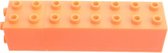 markeerstift bouwsteen oranje 8 cm