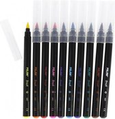 viltstift Brush junior 0,5-4 mm gekleurd 10 stuks