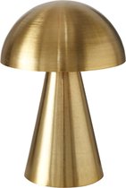 Dulaire Paddenstoel Tafellamp Goud Modern 45 cm