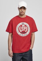 Southpole Heren Tshirt -2XL- College Rood