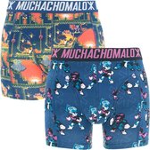 Muchachomalo 2 - Pack - Boxershort Heren - Nintendo - Blauw - Maat M