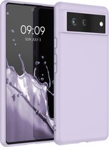 kwmobile telefoonhoesje voor Google Pixel 6 - Hoesje voor smartphone - Back cover in lavendel