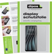 dipos I 6x Beschermfolie mat geschikt voor HTC Desire 20 Pro Folie screen-protector (expres kleiner dan het glas omdat het gebogen is)
