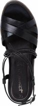 Tamaris Dames Sandaaltje 1-1-28207-26 001 zwart normal Maat: 38 EU