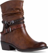 Marco Tozzi Dames Half laarsje 2-2-25316-27 300 bruin F-breedte Maat: 39 EU