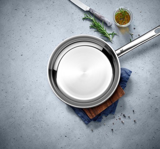 WMF Poêle à Frire Professionnelle 28 cm Induction, Poêle Inox non