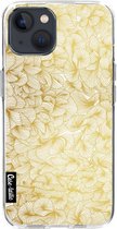 Casetastic Apple iPhone 13 Hoesje - Softcover Hoesje met Design - Abstract Pattern Gold Print
