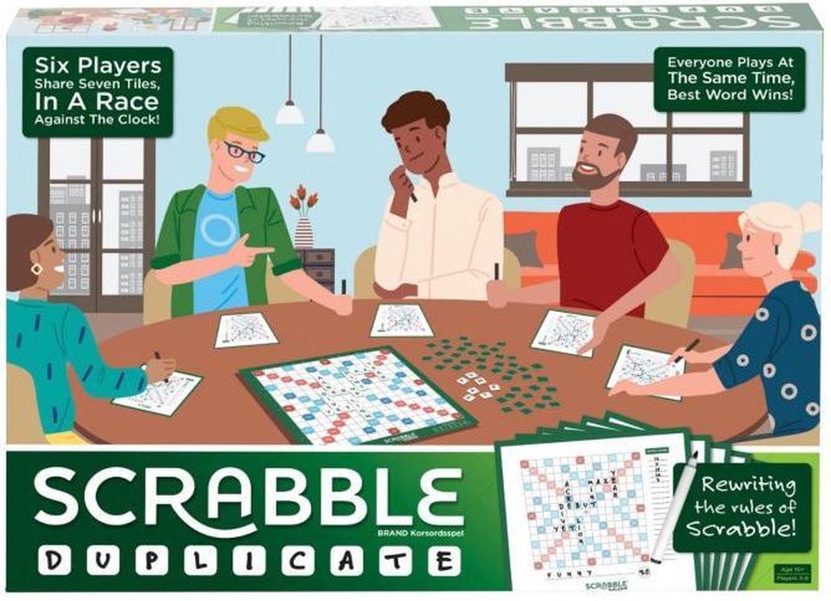 scrabble Duplicate bordspel (en)