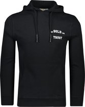 In Gold We Trust Sweater Zwart Normaal - Maat XXL - Heren - Herfst/Winter Collectie - Katoen