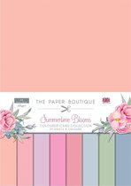 The Paper Boutique Cardstock - Summertime Blooms - 24 vellen - A4