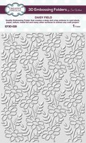 Creative Expressions 3D Embossing Folder - Madeliefjes patroon - A5