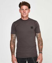 JORCUSTOM Icon Slim Fit T-Shirt - Grey - Volwassenen - Maat XS