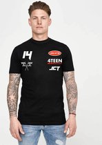 JORCUSTOM Sponsor Slim Fit T-Shirt - Zwart - Volwassenen - Maat M