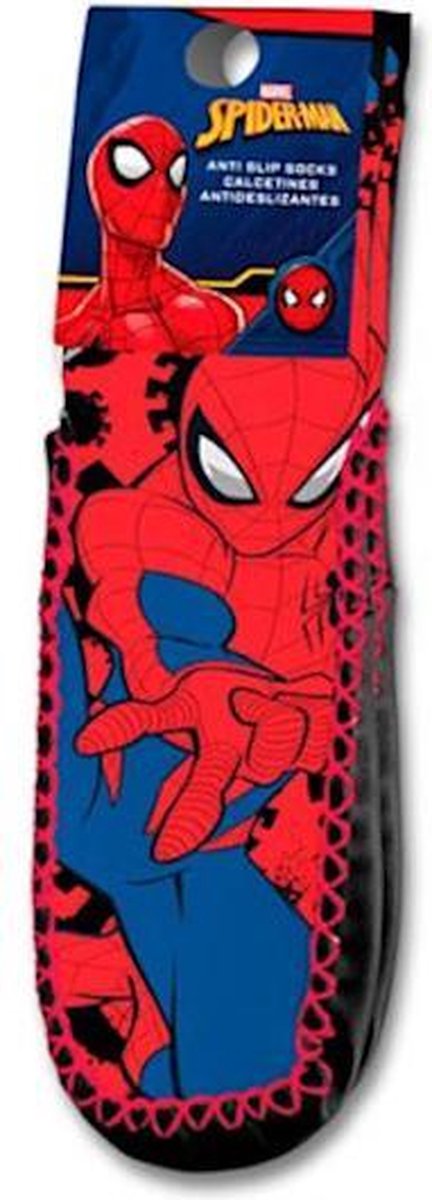 Kids Licensing Sokken Antislip Spider-man Polykatoen Rood Mt 27-30