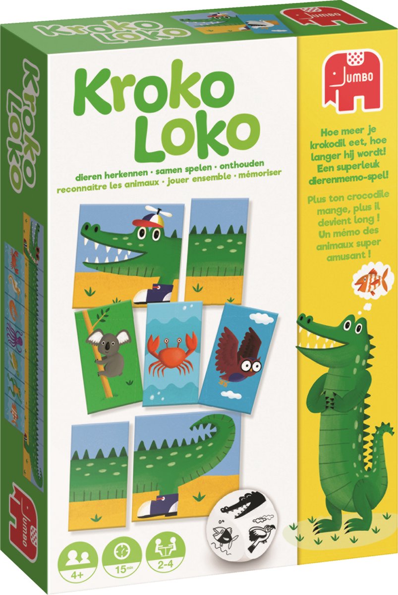 Jumbo - Kroko Loko- Nederlandstalig Kinderspel — afbeelding 8