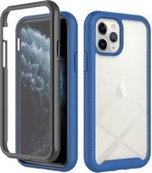 Apple iPhone XS Hoesje Full Protect 360° Cover Hybride Blauw