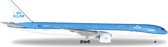 Herpa Boeing avion KLM B777-300ER 100 ans