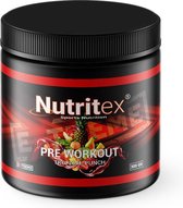 Nutritex© Premium Pre-Workout - 100% Hulpstofvrij - Laag in Calorieën - 300 Gram - Caffeine - Tropical Punch