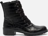 Feyn Veterboots zwart - Maat 37