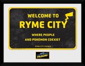 Detective Pikachu: Ryme City Collector Print