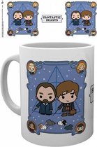 Fantastic Beasts 2: Chibi Newt and Dumbledore Mug
