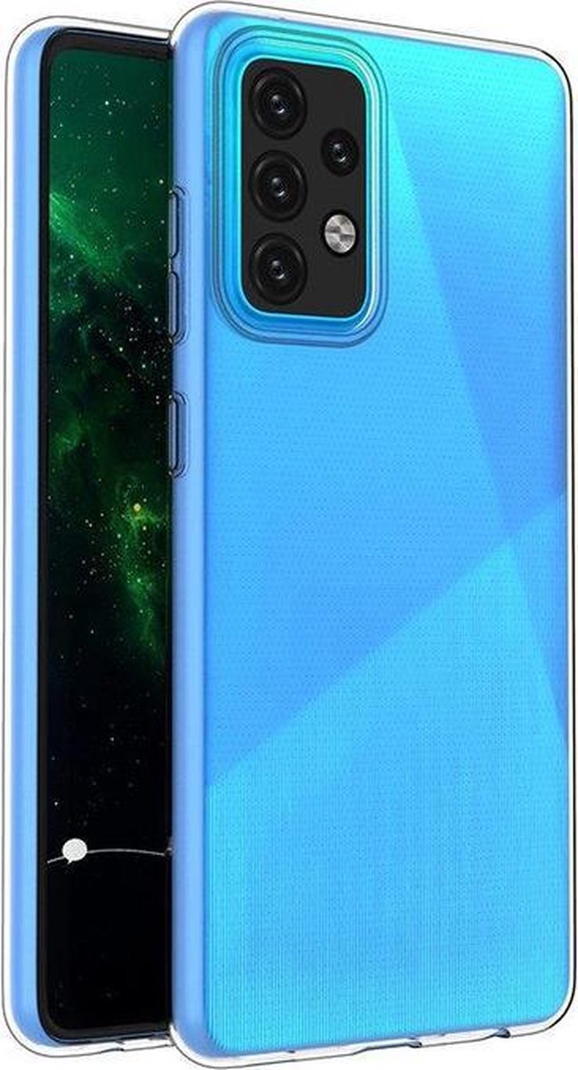 Hoesje Geschikt voor: Realme 7 Pro - Silicone - Transparant