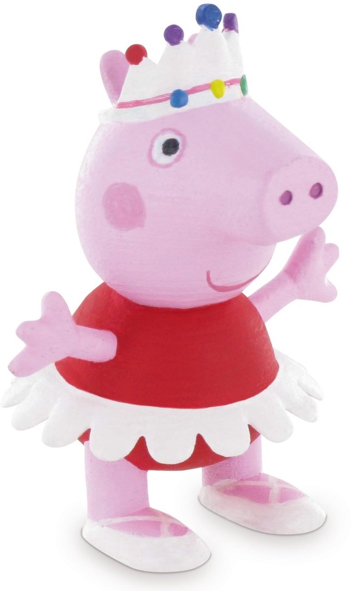 Comansi Speelfiguur Peppa Pig: Dancer 6 Cm Roze