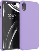 kwmobile telefoonhoesje voor Apple iPhone XR - Hoesje met siliconen coating - Smartphone case in violet lila