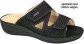 Fidelio Hallux -Dames -  zwart - slippers & muiltjes - maat 40