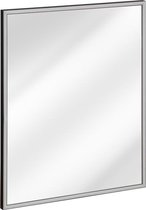 Badkamerspiegel Zilver 83x69 cm - Chayenna - Badkamer Spiegel met Verlichting - Design Spiegels met Verlichting - Perfecthomeshop