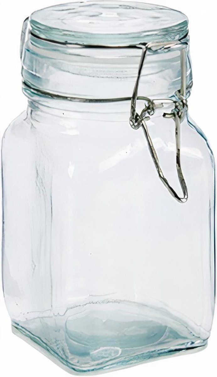 Vivalto Weckpottten 250 Ml Glas/staal Transparant 3 Stuks